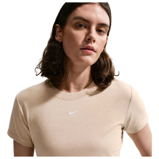 Nike Γυναικεία κοντομάνικη μπλούζα Sportswear Chill Knit Cropped T-Shirt